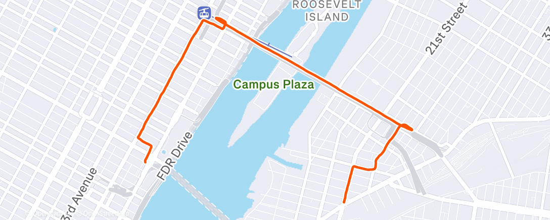 Map of the activity, Morning Ride