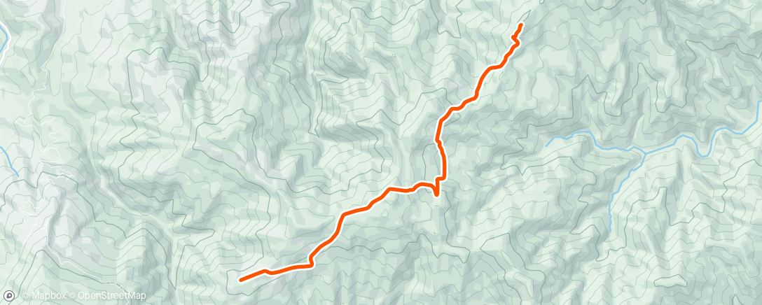 Map of the activity, Zwift - heat