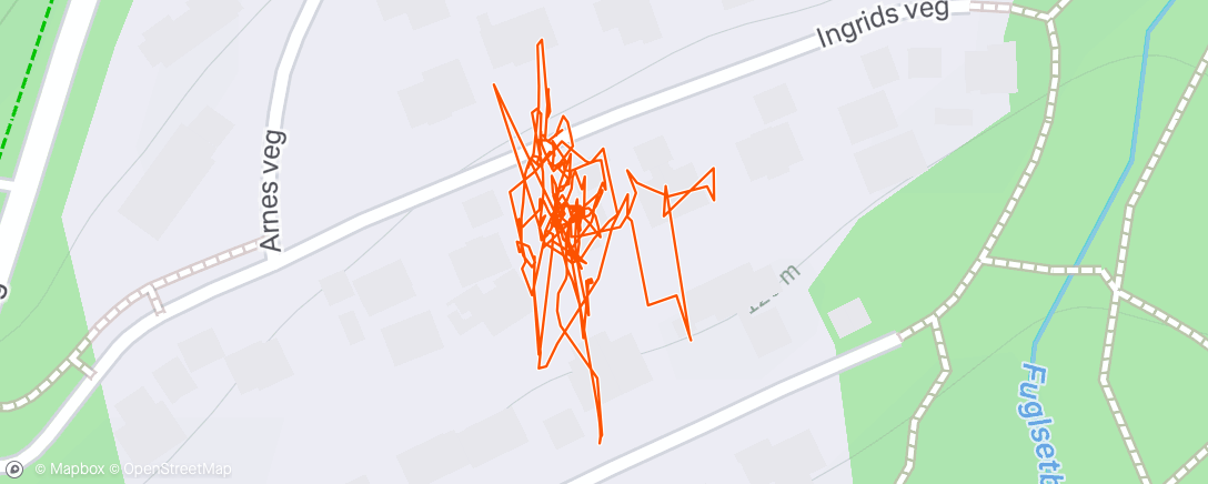 Map of the activity, 4x4 mølle