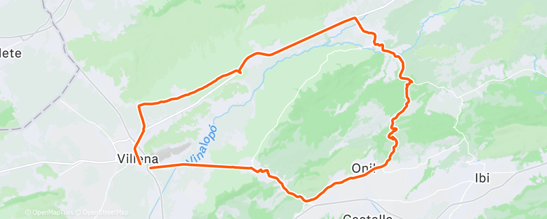 Map of the activity, 🚲 Canalí con huracán 🌪️