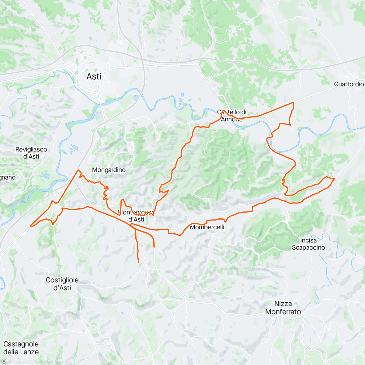 Map of the activity, stage 3 - tiny hills 🥲
