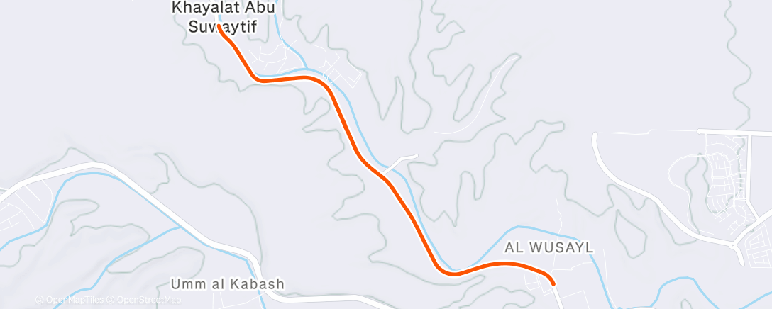Map of the activity, Saudi Arabia Run 🇸🇦