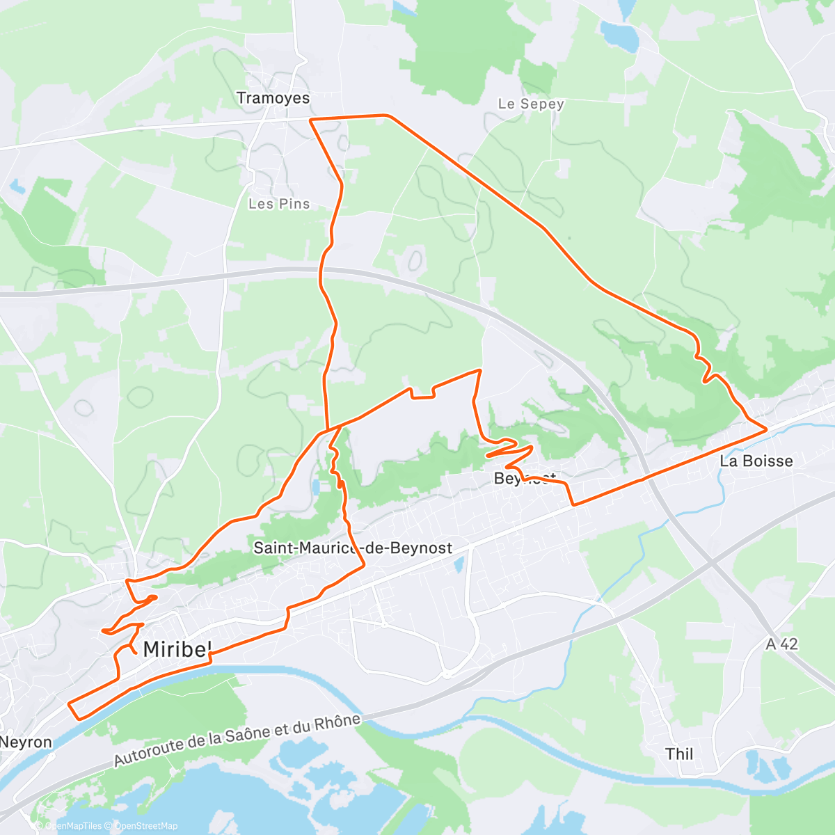 Map of the activity, Pluie 🌧️