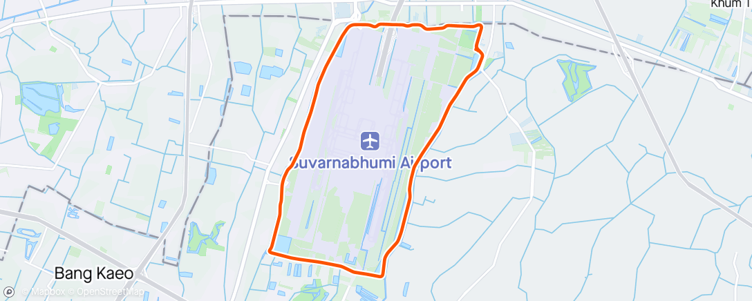 Map of the activity, Morning Ride ENx1.5 Hrs🥰