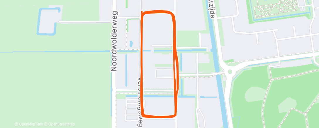 Map of the activity, Laatste rondje 2025