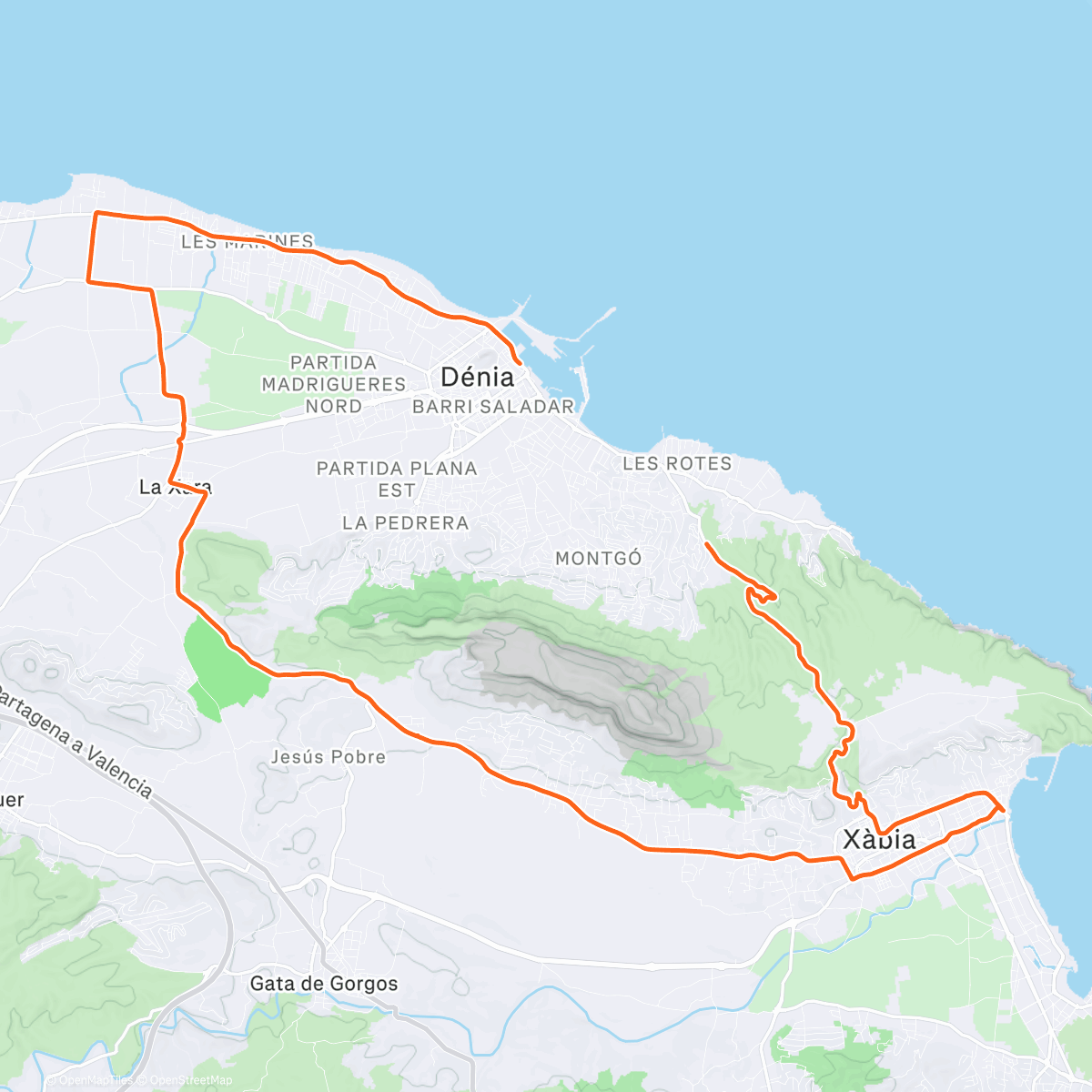 Map of the activity, Världens bästa jobb antagligen