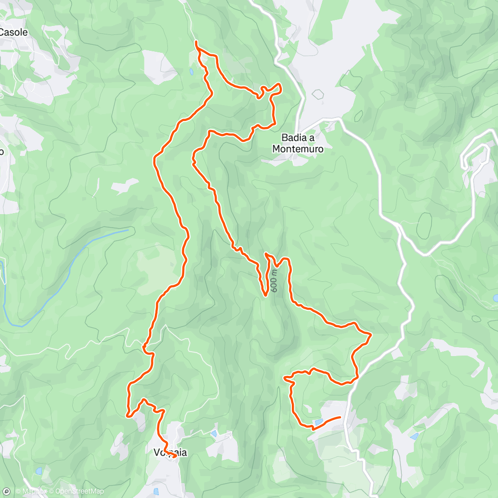 Map of the activity