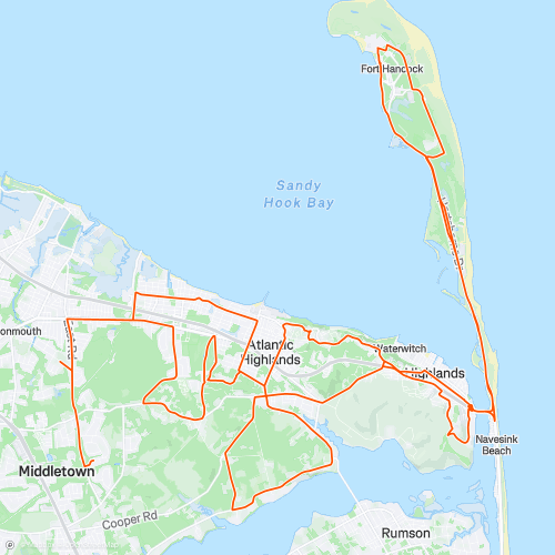 Middletown's Hillier Than Thou 67.5 km Road Cycling Route on Strava