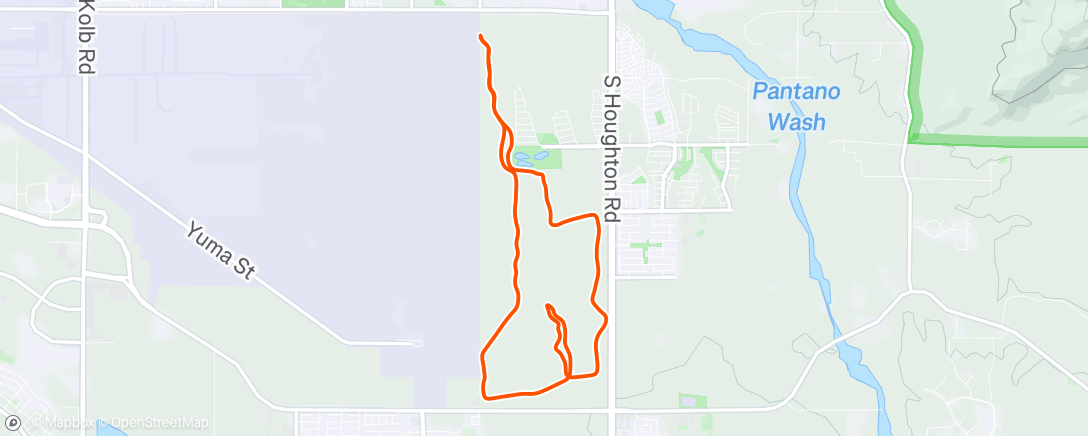 Map of the activity, Morning Ride