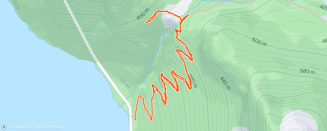 Map of the activity, Bæreseletur 🥰☀️
