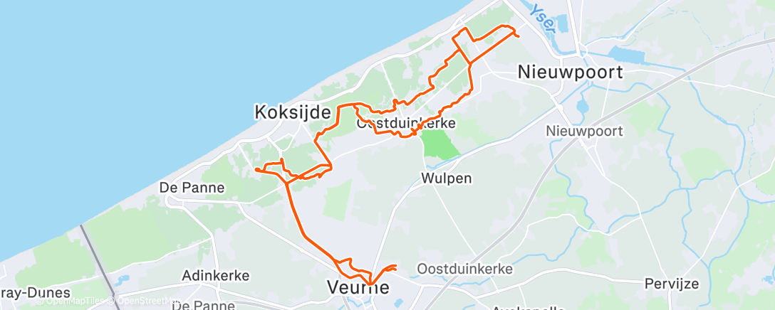 Map of the activity, Ochtendrit