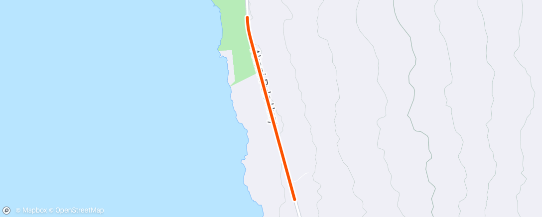 Map of the activity, ROUVY - Paced Ride: Hawaii | Akoni Pule Highway - Kawaihae