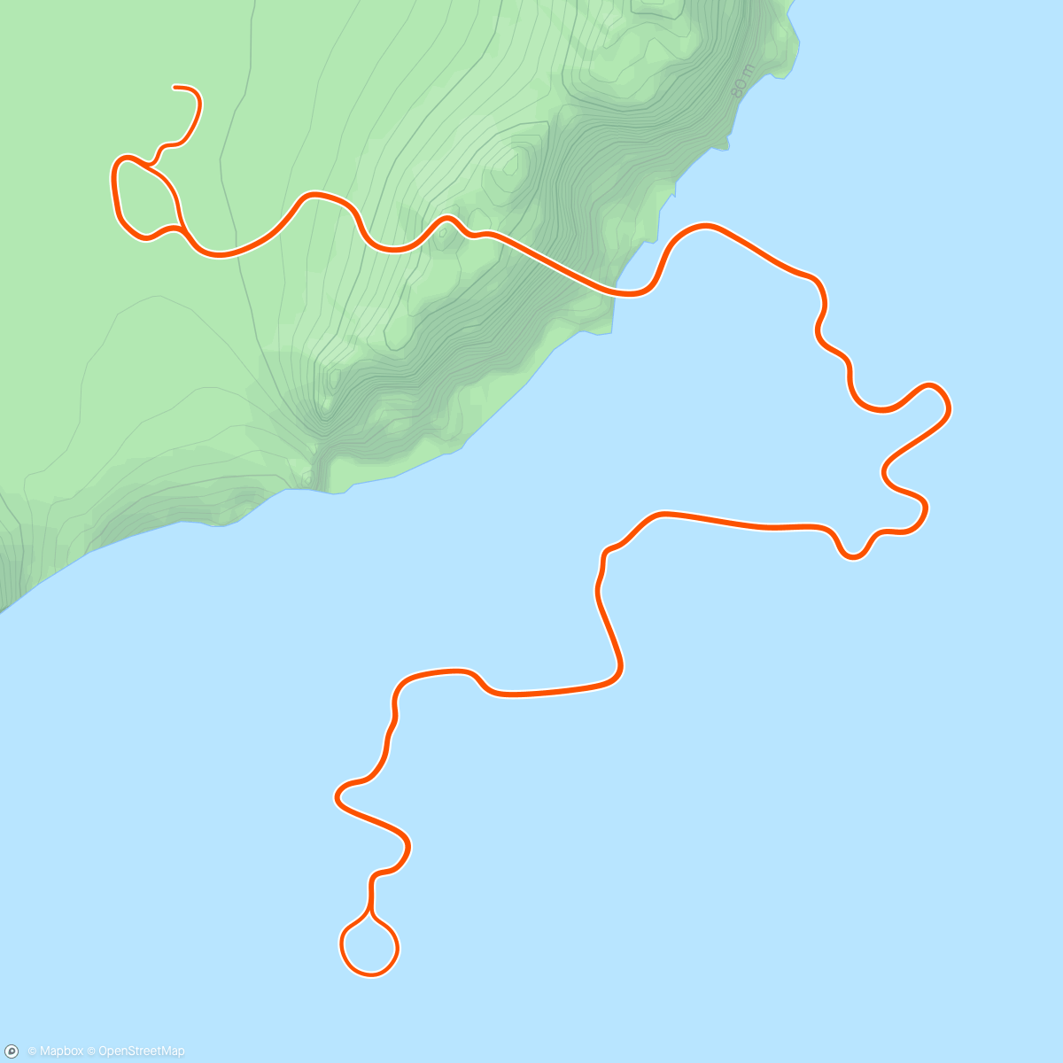 Map of the activity, Zwift - Group Ride: The XP Express on Tempus Fugit in Watopia