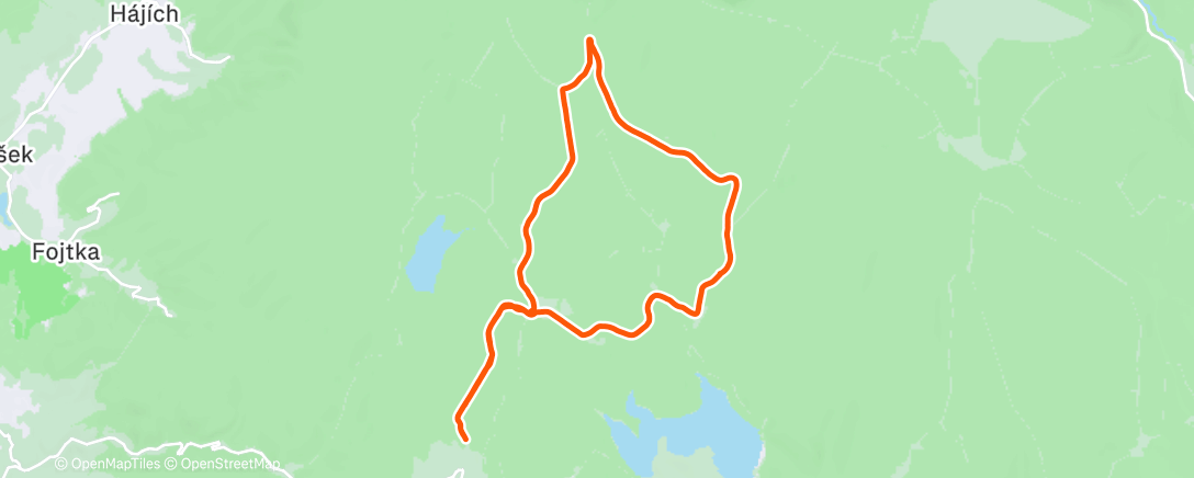 Map of the activity, Afternoon Nordic Ski 🫶