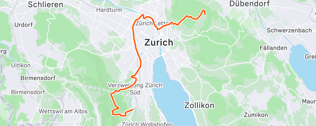 Map of the activity, MyWhoosh - Phosphate 6