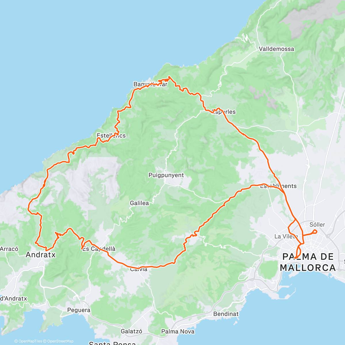 Карта физической активности (P.A.S Good To Be Back In The Saddle ⚡️)