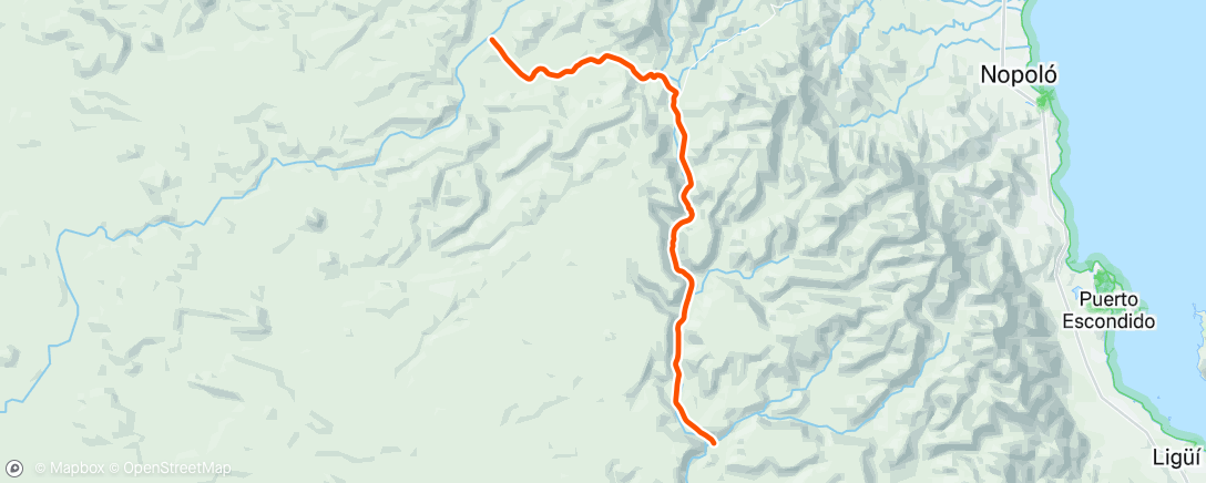 Map of the activity, TRAVERSÉE DES AMÉRIQUES - DAY 137 🇲🇽