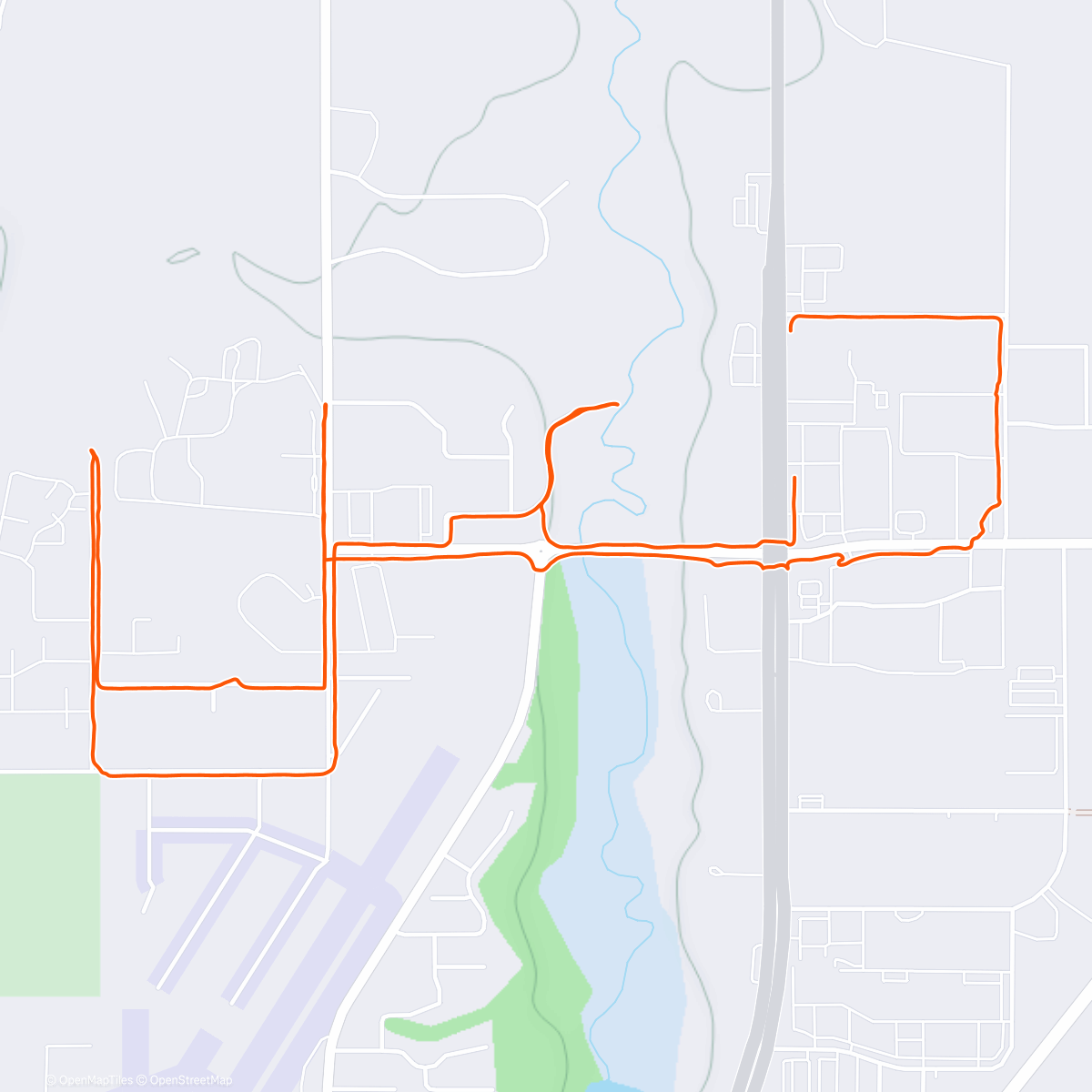 Map of the activity, Apres Ski Slog