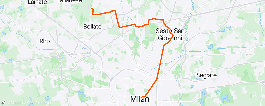 Mapa da atividade, BKOOL - Milano TISSOT ITT