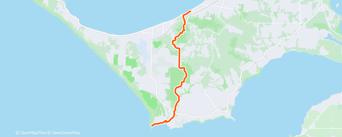 Map of the activity, H2H100 ~ Week #7: Run #6, Steady Long