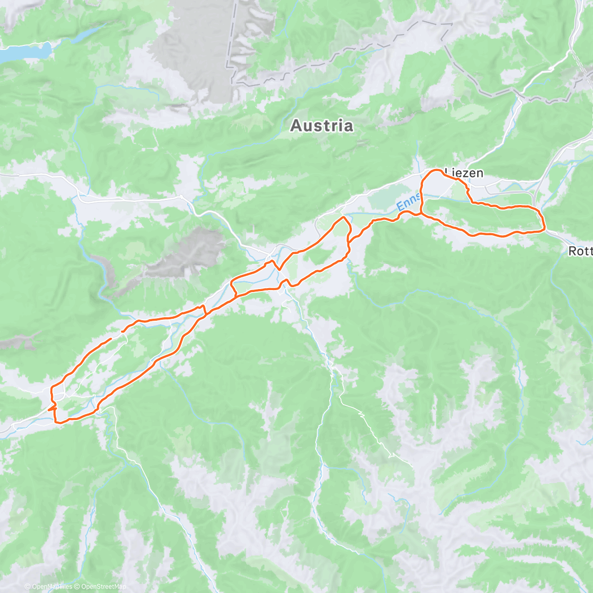 Map of the activity, new week - same view 🏔🫶