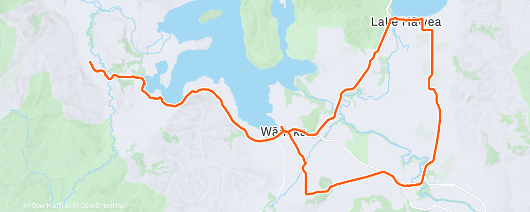 Карта физической активности (Morning Ride)