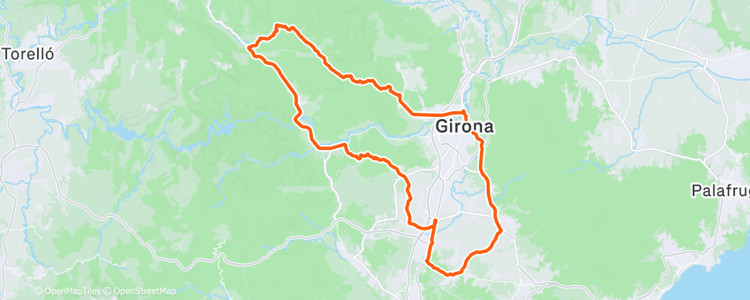 活动地图，Morning Ride