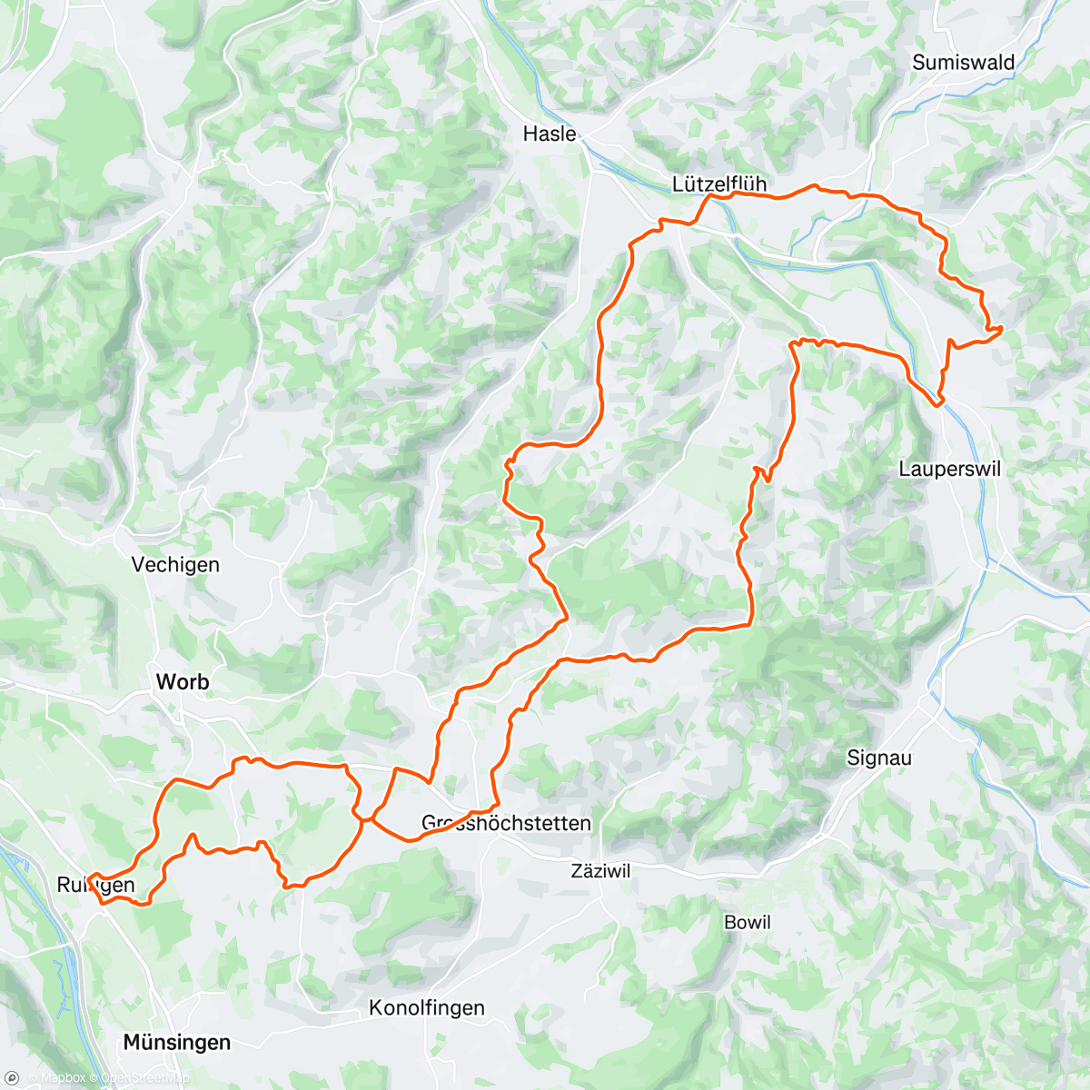 Carte de l'activité Ramisberg - Ätzlischwandwald