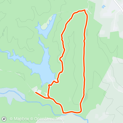 Croft State Park Road-Fosters Mill Loop Trail | 5.8 mi Running Route on ...