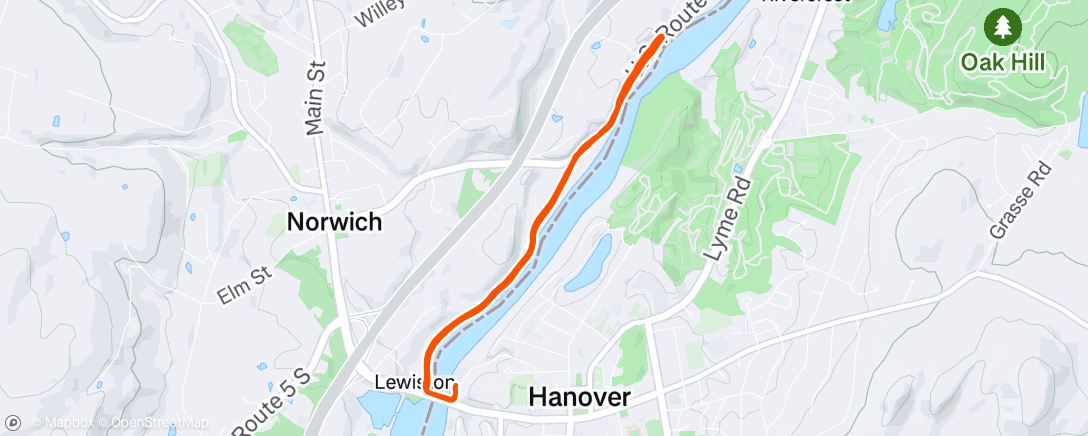 Map of the activity, Cheeky little yog with jack