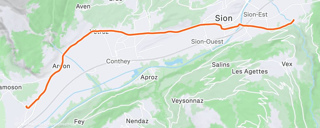 Карта физической активности (Retour au froid)