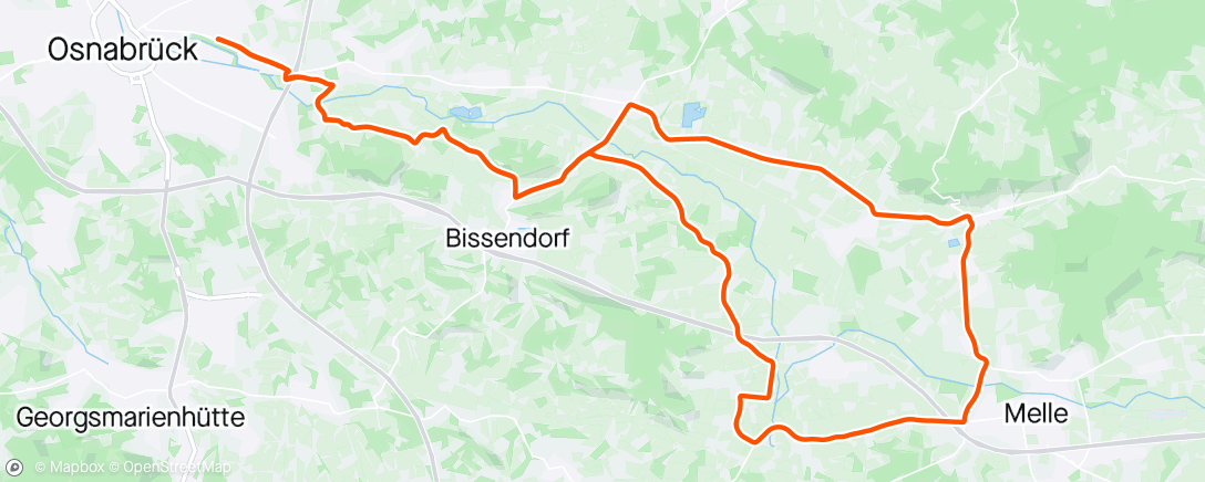 Map of the activity, Kurze Runde
