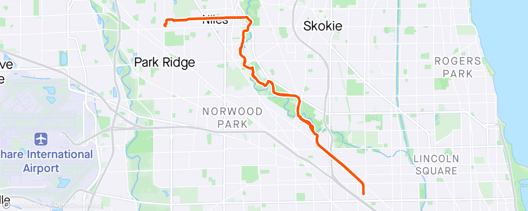 Map of the activity, Work commute