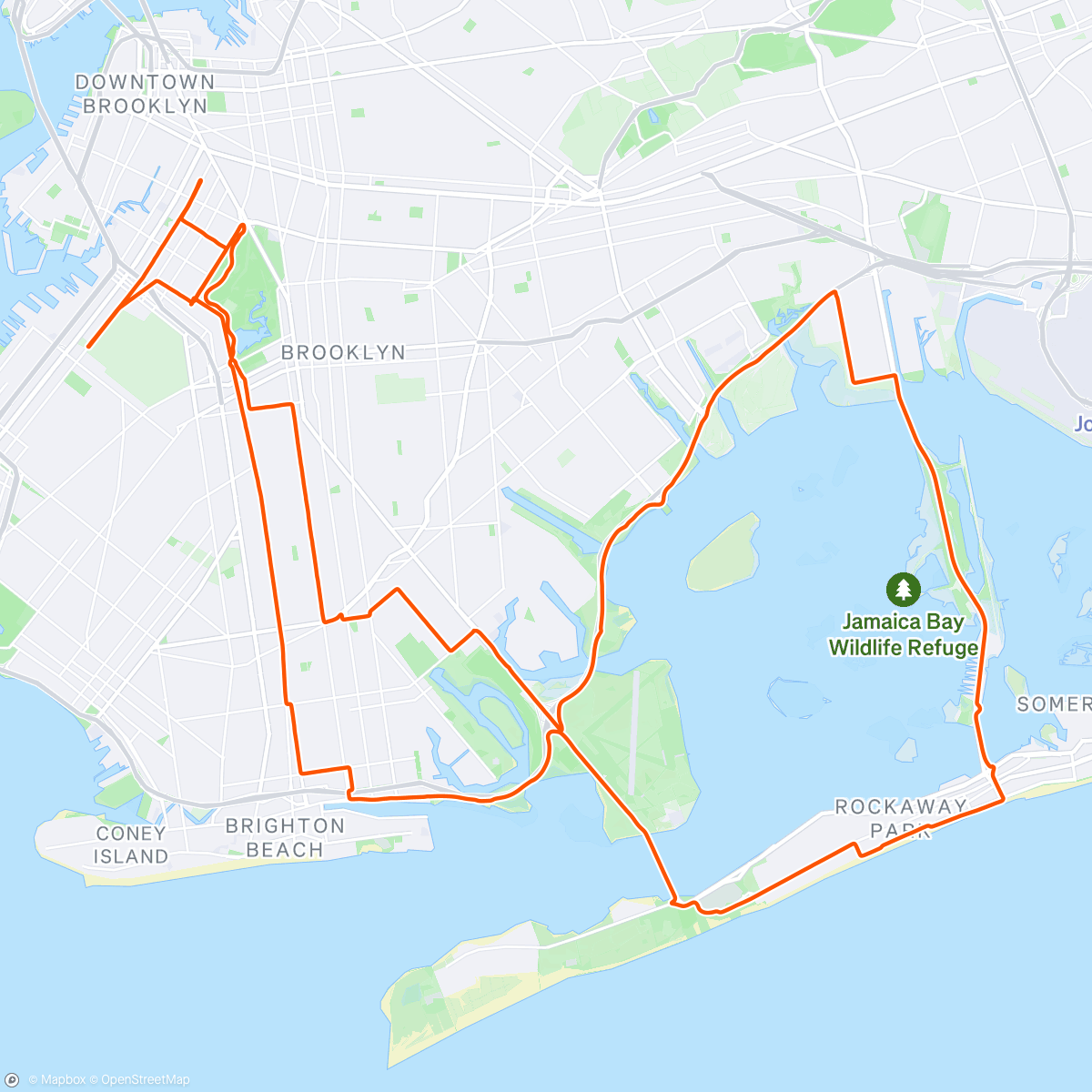 Map of the activity, That was fun Morning Ride