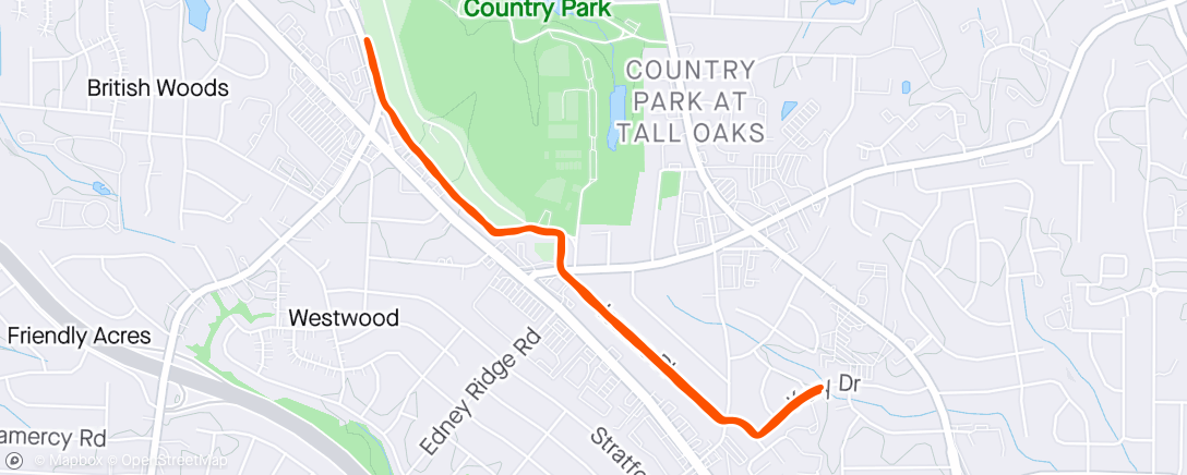 Map of the activity, Reece 5K ♥️