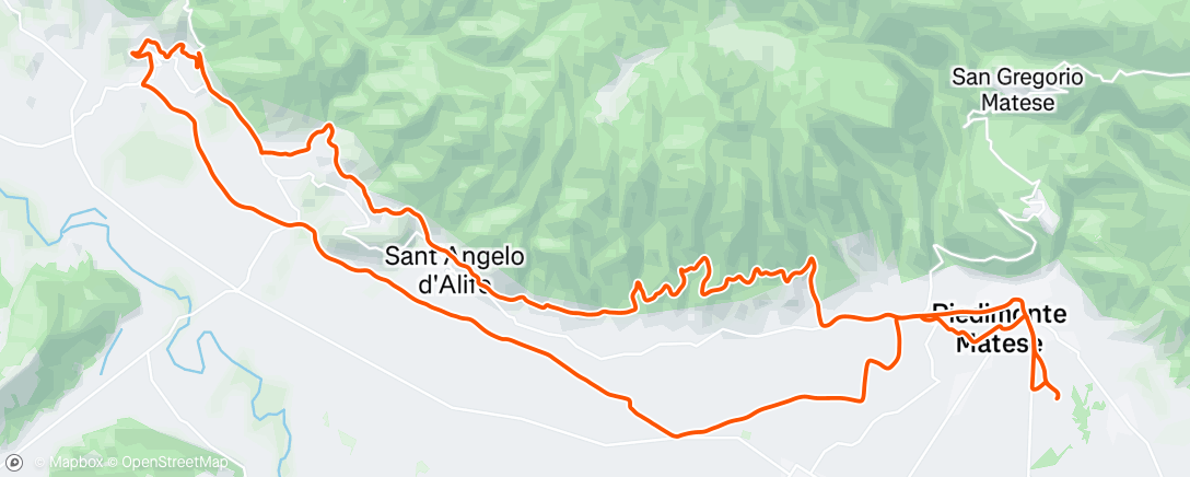 Map of the activity, Morning Ride