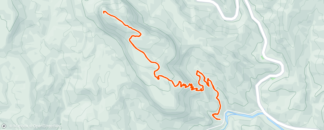 Map of the activity, Looking Glass Rock 🤘