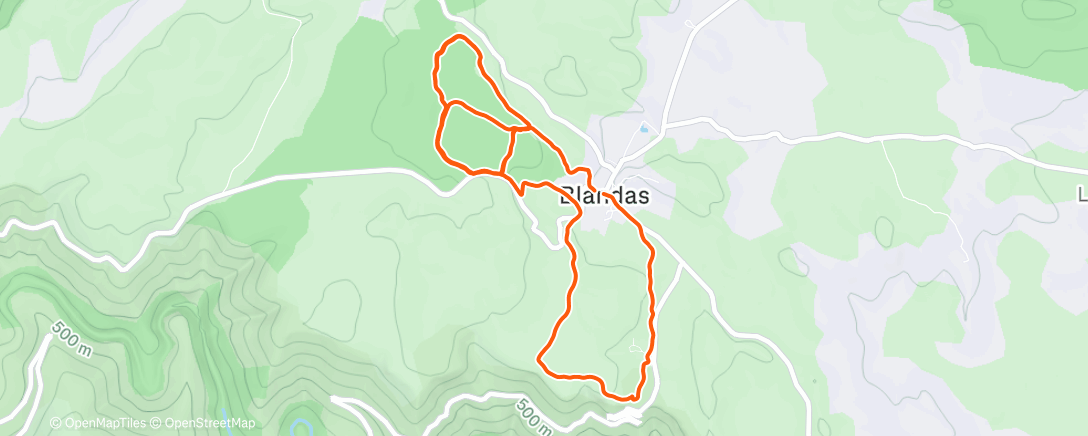 Карта физической активности (Fartleck Vma pour la dernière séance de l’année)