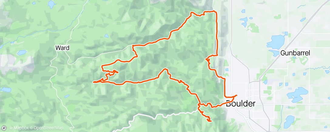 Map of the activity, Going climbing - Switzerland Trail is rocky and loose