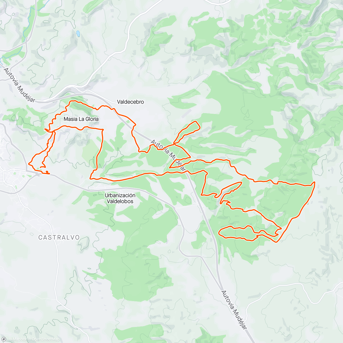Map of the activity, 2 etapas Teruel bike festival 😉😉😉🚀