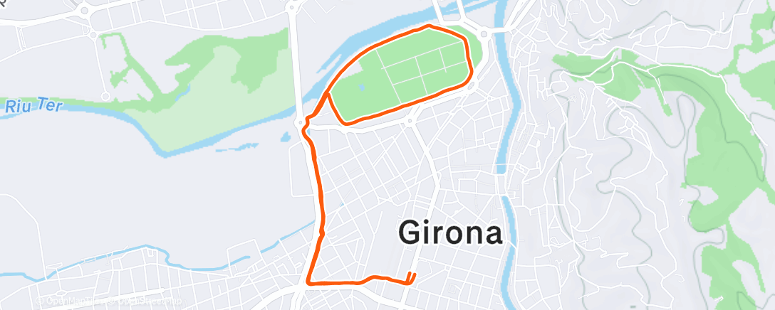 Map of the activity, Forgot my floaties at home