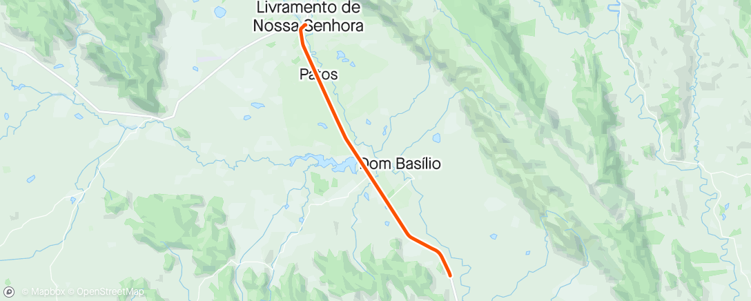 アクティビティ「Giro fazendinha」の地図