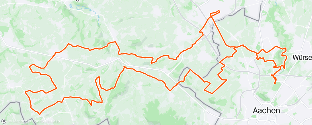 Map of the activity, 3 Rides Gravel Ride