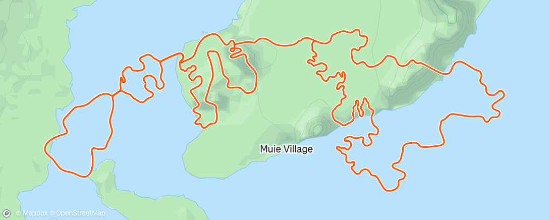 Map of the activity, Zwift - SIŁA MAX (2 serie) on Triple Twist in Watopia