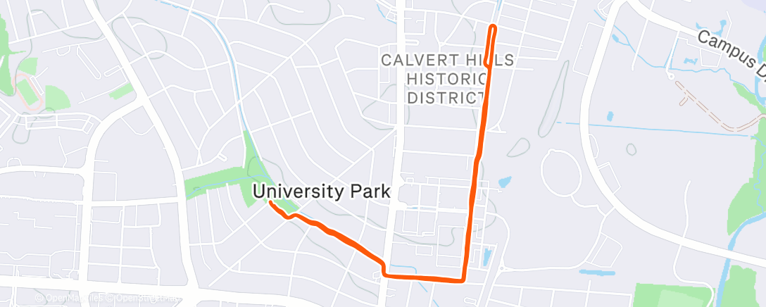 Map of the activity, Recovery