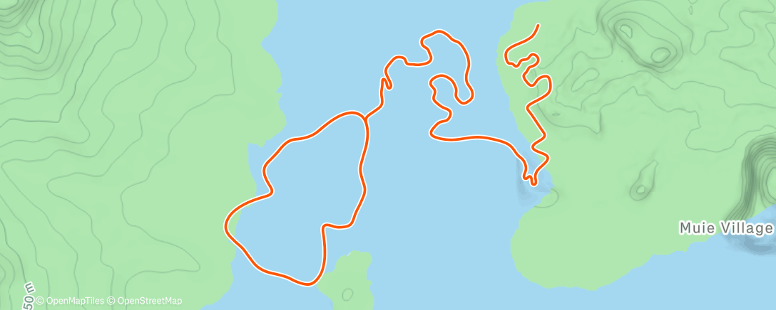 活动地图，Zwift - Power Punches in Watopia