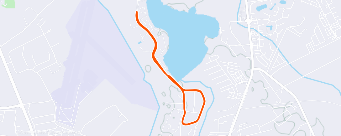 Map of the activity, Ochtendloop