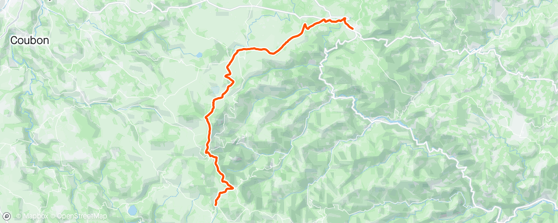 Karte der Aktivität „Tour Ardèche Cevennes J2/5”