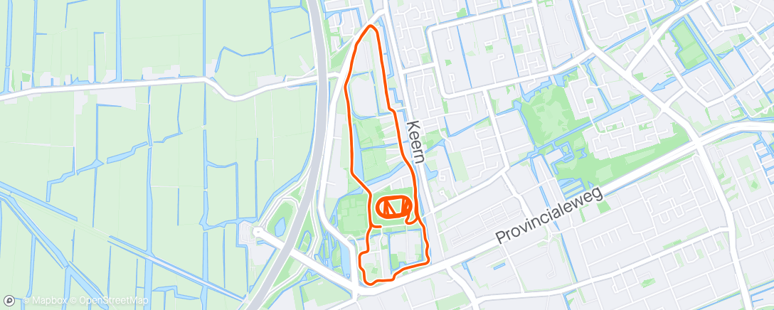 Map of the activity, Baantraining 600-800-1000-1200-1200-1000-800-600🥵🥵🥵🥵