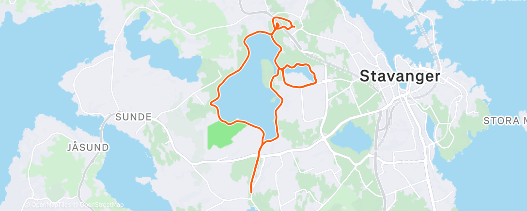 Карта физической активности (Morning Run)